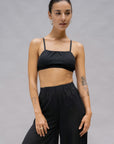 Coco Black Bra Top Organic Cotton